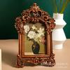 Creative American-Style Carved Vintage Resin Photo Frame Picture Frame Home Decoration Display Stand Wall Hanging Wedding