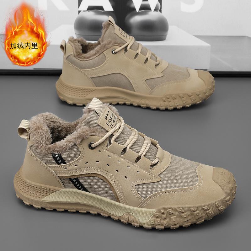 

Labor insurance shoes men s velvet warm insulation lightweight four seasons construction site electrician breathable new work shoes men s shoes 39