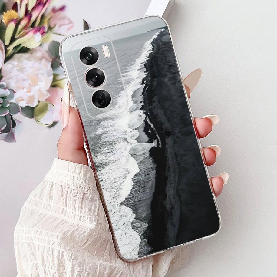 For OPPO Reno12 Pro 5G Case CPH2629 Cover Transparent Silicone Fashion Butterfly Soft Case For Reno 12 CPH2625 Reno 12Pro Fundas