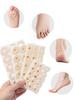 15PCS/Sheet 3 Types Callus Cushions Shoes Heel Pad Foam Round Toe Foot Corn Bunion Protectors Pads