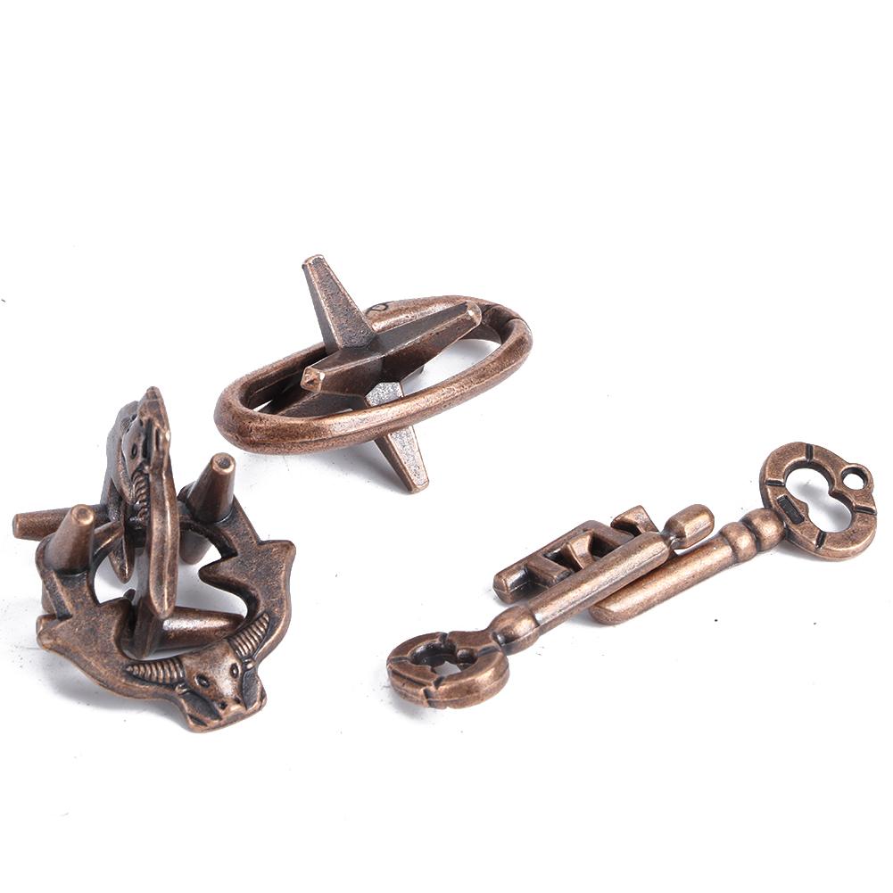 Puzzle Toy Children Adults Anti Stress Wear Resistant Educational Puzzle Lock Toy Set