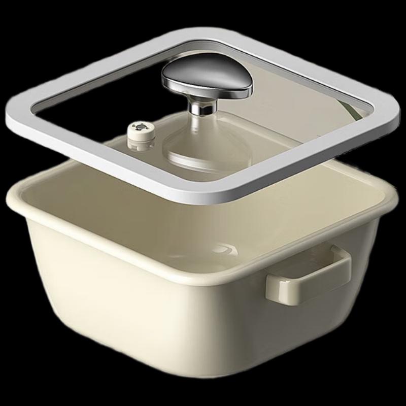 Urban Mrs. 24CM Square Micro-Pressure Enamel Ceramic Stew Pot