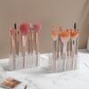26 Holes Acrylic Nail Brushes Organizer Nail Art Kit Storage Tools Makeup Cosmetics Pen Display Case Holder Stand Showing Shelf