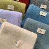 Scarf women's winter high-end sense new solid color warm imitation cashmere scarf knitted scarf shawl