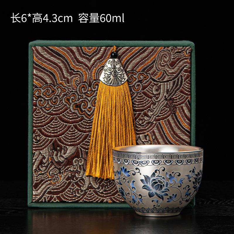 New Chinese-Style ******Lver Destiny Xuanniao Teapot Single Product Series Business Gift Box Personal Cup Brewing Teapot