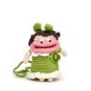 Delightful Mouth Large Doll Crossbody Bag For Kids With Vibrant Colors And Style Playful