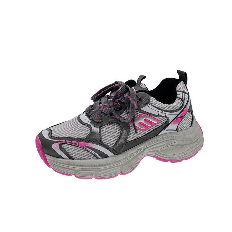 

Paris dad shoes женские ins tide весна 2024 новые толстые подошвы усиливающие универсальные спортивные и повседневные туфли женские 40