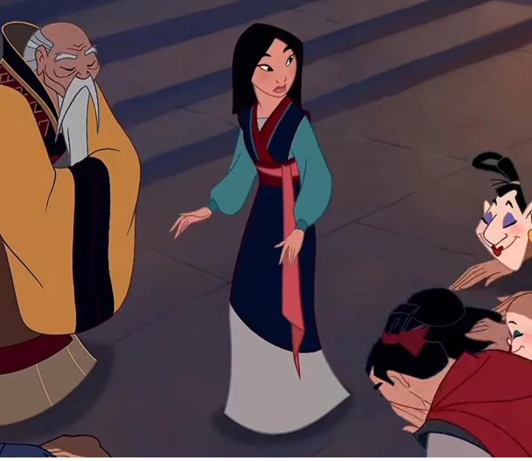 Mulan Children's Live-Action Cosplay Costume - Tomboy Performance Role-Playing Outfit