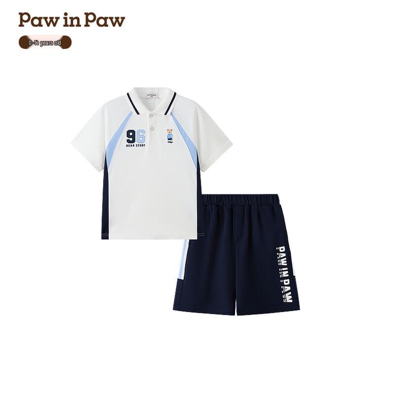 PawinPaw Boys  Cartoon Bear Summer Set 120