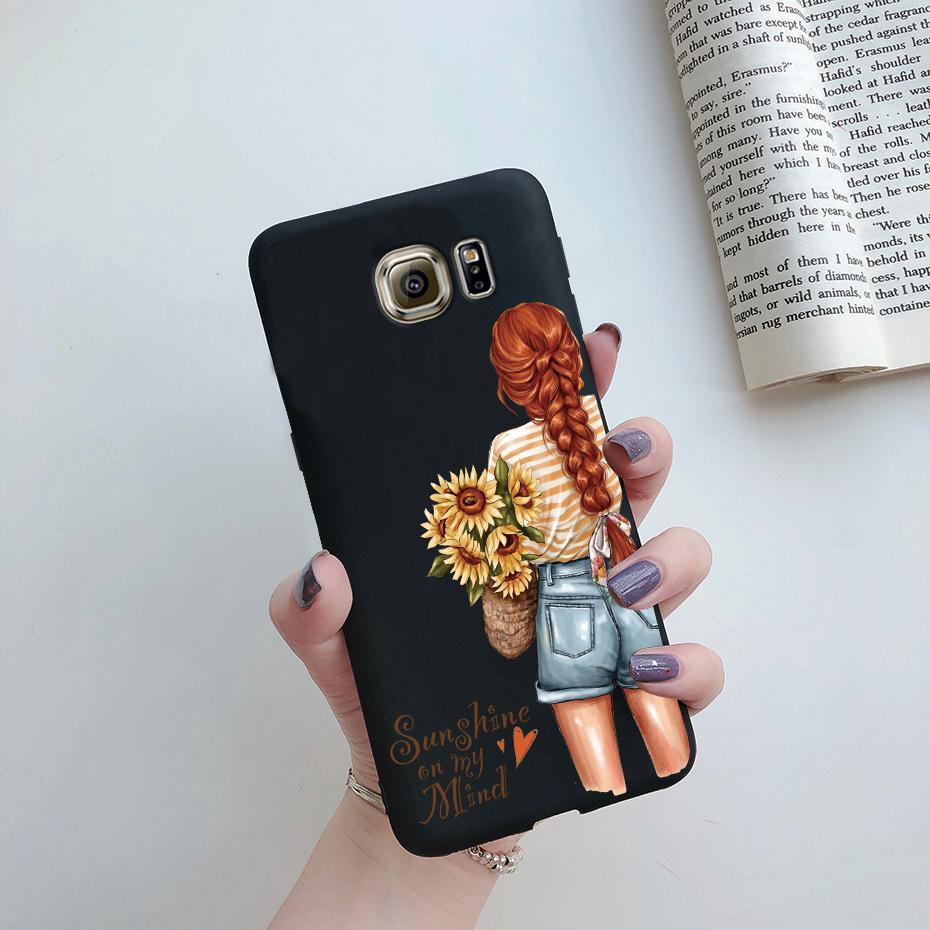 For Samsung Galaxy S7 egde case Cover for Samsung Galaxy S6 edge Case for Samsung S7 S6 G920F SM-G925F Cover Cute Silicon Fundas