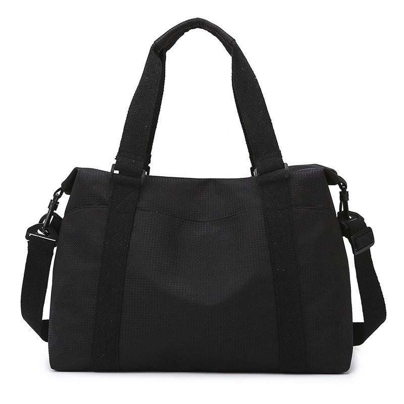 

Women s Fresh and Fashionable Dry and Wet Separation Sports Fitness Bag Outdoor Versatile Multi-pocket Portable Large Capacity Travel Bag чёрный