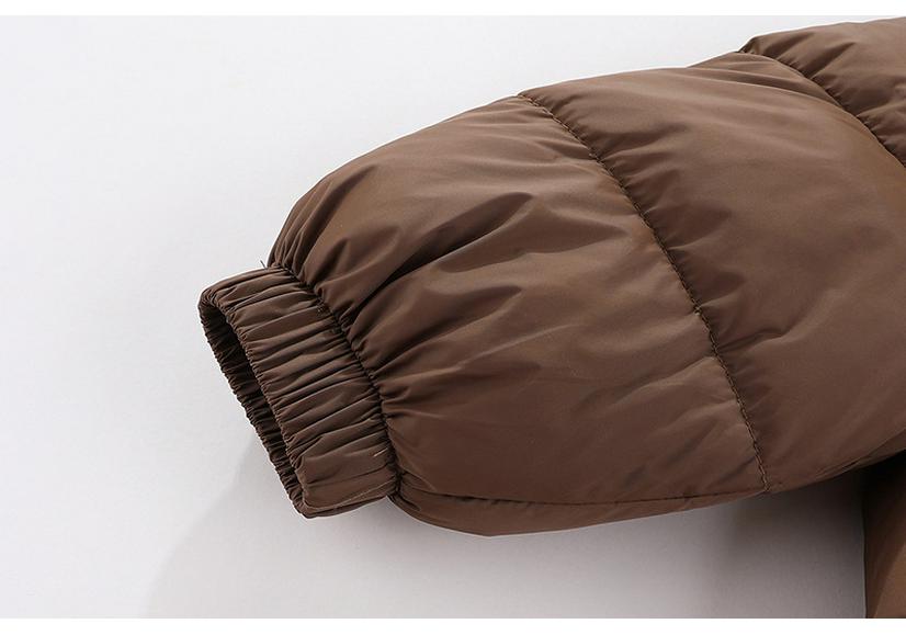 Boys' 2026 Korean Style Cartoon Winter Down Jacket - Thickened Cotton Padded Outerwear