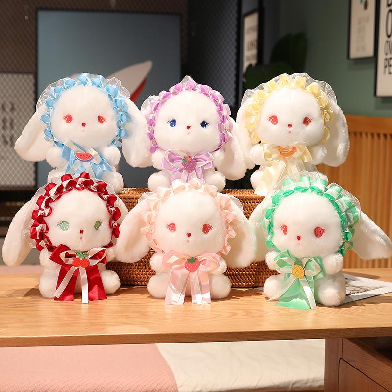 New Cute Cute Rabbit Plush Toy Rabbit Grab Machine Doll Throw Dolls Children's Girls Birthday Gift