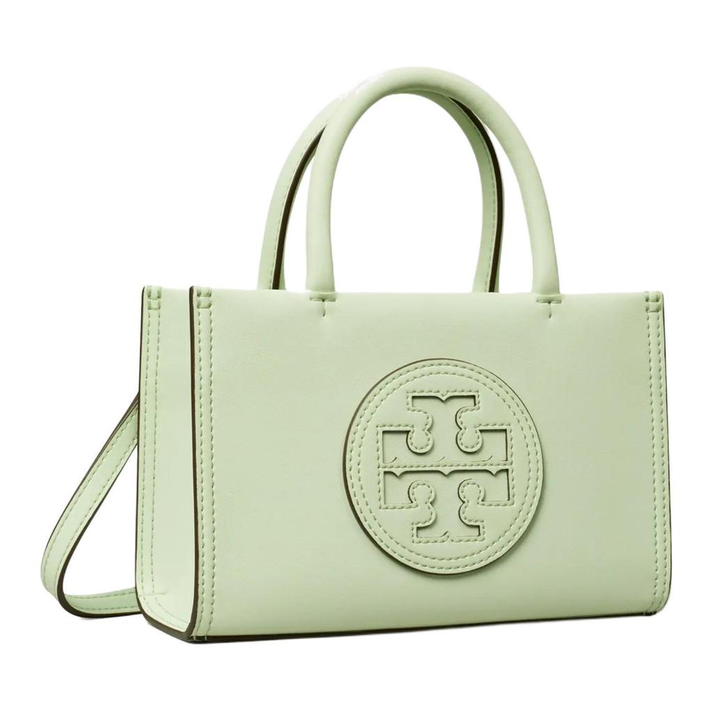 Tory Burch Ella Bio Magnetic Snap Adjustable Detachable Shoulder Strap Tote Bag Shopping Bag Crossbody Handbag Mini Women Tote Mist 145613-405