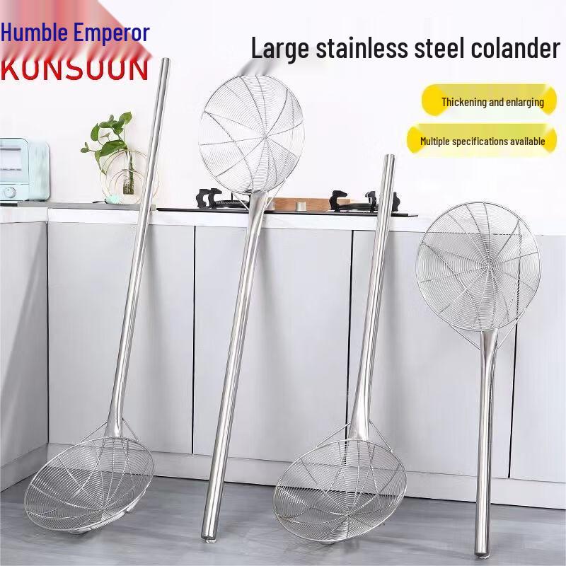 Edelstahl Schöpfkelle mit langem Griff