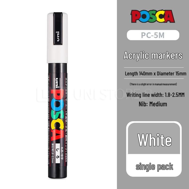 

POSCA Acrylic Marker Pen PC-5M by UNI Mitsubishi – Contact Customer Service for Bulk Orders.