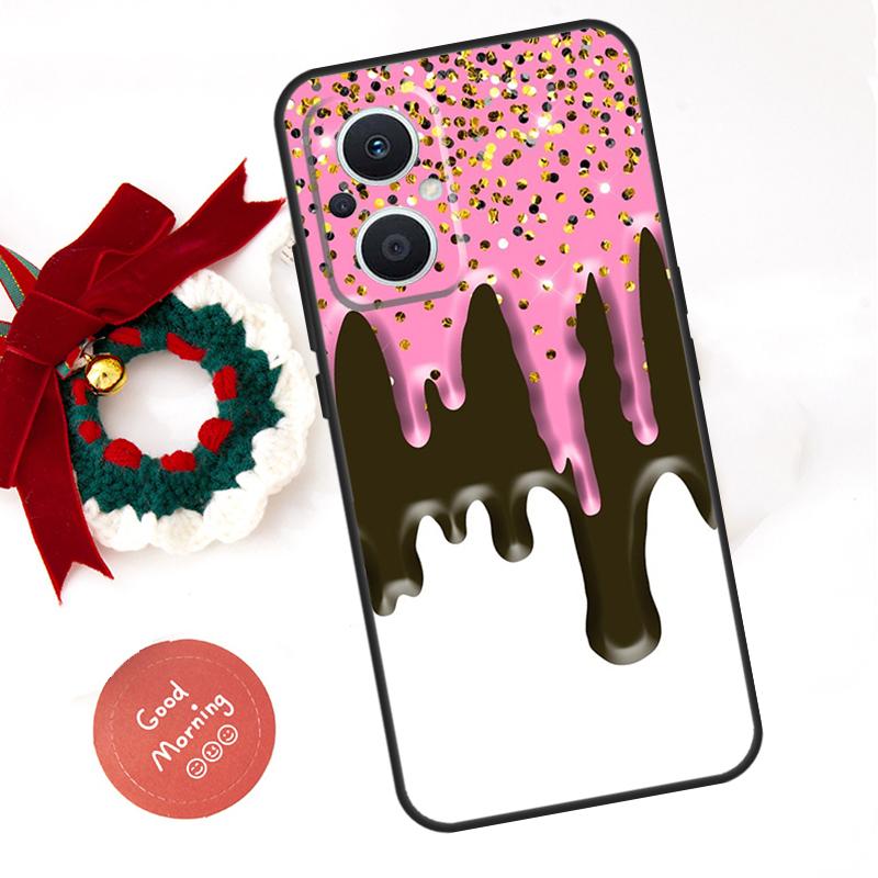 Pastel Melting Rainbow Dripping Funda For OPPO Reno 14 F 13 12 11 10 Pro 11F 12F 13F 7 8 Lite OPPO Find X9 X5 X6 X8 Pro Case