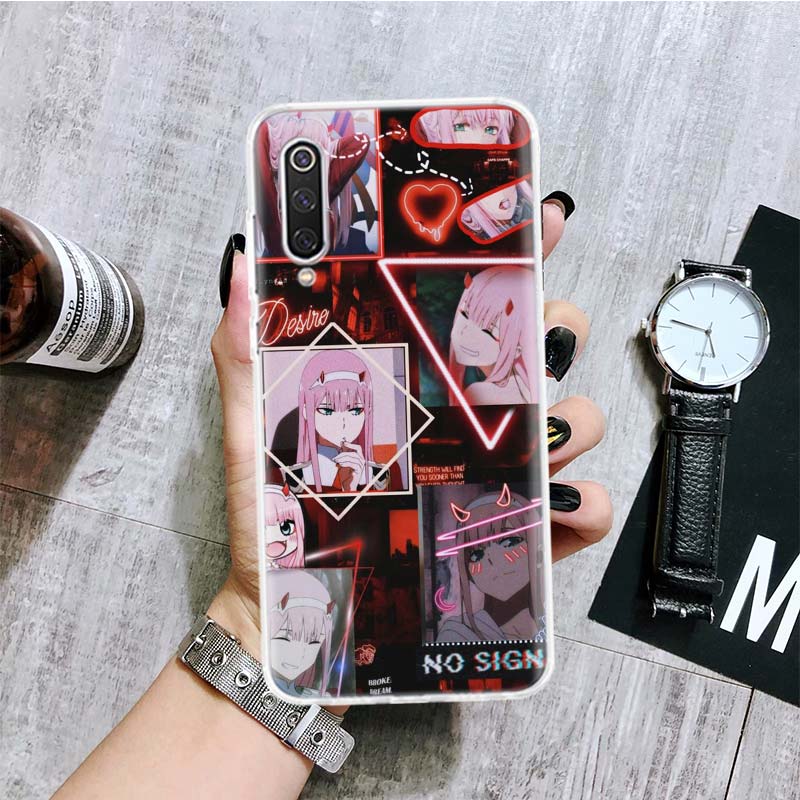 Zero Two Darling In The FranXX Phone Case For Xiaomi Redmi Note 15 14 13 12S 12 Pro Plus 11S 11E 11 11T 10S 10 Art Soft Pattern
