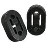 2/4pcs  Universal Heavy Duty Hanger Rubber Exhaust Mounting Twin Pack Exhaust Hanger