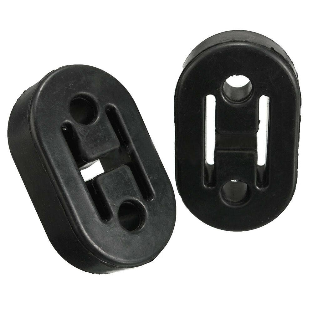 2/4pcs Universal Heavy Duty Hanger Rubber Exhaust Mounting Twin Pack Exhaust Hanger
