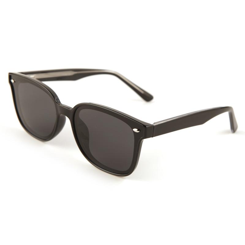 Daily Shade Versatile Pin Box Sunglasses Women's Fashion Trend Polarized Light Anti-UV Sunglasses Men