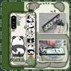 Panda Phone Holder Phone Case For Sony Xperia5 IV Durable Anti-knock Wristband Wrist Strap Waterproof Cute Soft case