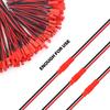 60× JST 2-Pin Connectors 22 AWG – 10cm & 15cm Cables – For LED Strips, RC Batteries, and DIY Electronics – Red
