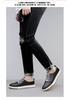 Men's Trendy Low-Top Skate Shoes: Korean Style Casual, Fashionable, Breathable Sneakers in White.