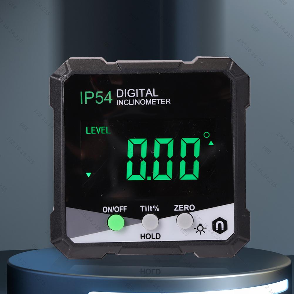 Digital Angle Finder IP54 Waterproof Table Saw Miter Protractor with LCD Display Level Box Woodworking Measuring Tool China Mainland