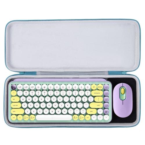 

Aenllosi Storage Case Compatible with POP KEYS K730/POP ICON KEYS K680 Mechanical Wireless Keyboard (Purple) (Case Only)