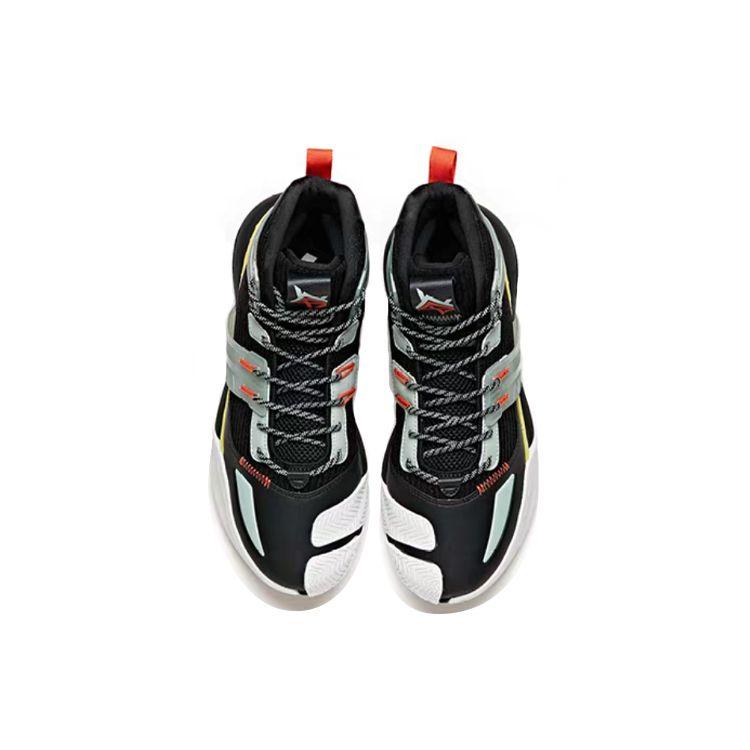 Anta Speed Battle 4 Comfortable Shock Absorption Non-Slip Wear-Resistant Breathable High-Top Basketball Shoes Men Sneakers 112041605-1