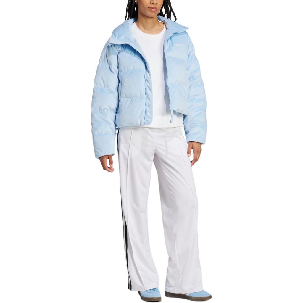 Adidas Originals RegenDown Puffer Down Coats Women's Pink Blue JH3600