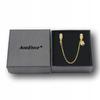 Gold Safety Chain for Modular Clover Bracelet S925