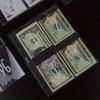 100 Envelopes Money Saving Challenge A5 Binder Inserts for A5 6-Ring Printed 1-100 Cash Stuffing Money Pouches Clear Sleeves