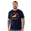 Yellowstone Mens Dutton Ranch Logo Short-Sleeved T-Shirt