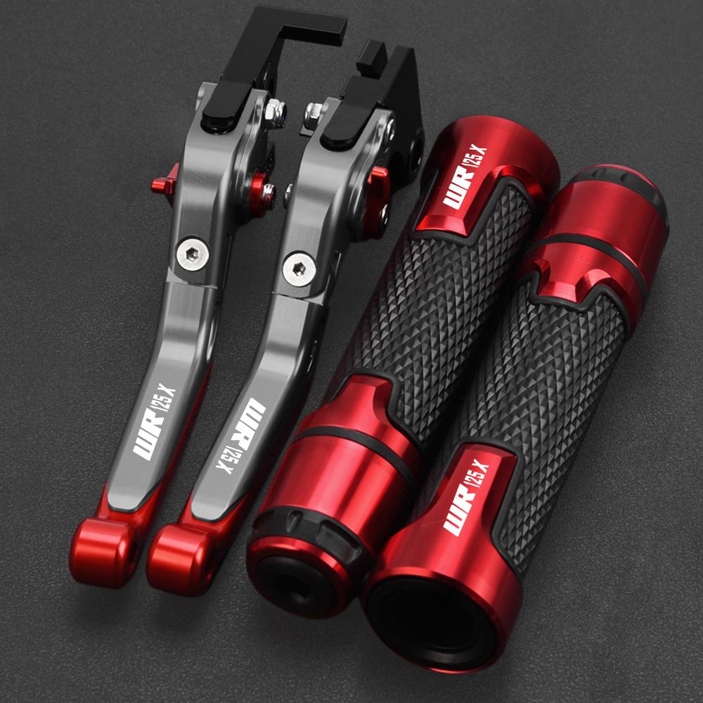WR 125X Motorcycle Accessories Adjustable Brake Clutch Levers Handlebar Grip FOR YAMAHA WR125X WR 125 X 2012-2016 2015 2014