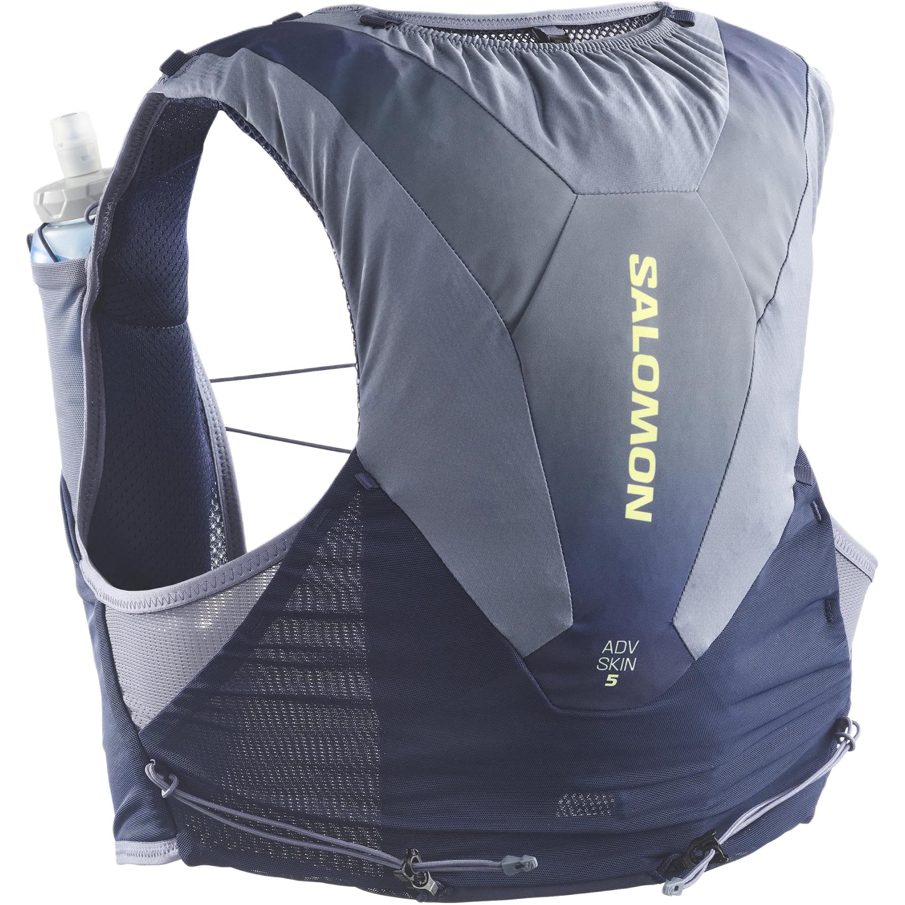 SALOMON 5L Внешние сумки Полиэстер с Полиамидом Морской Синий Унисекс LC2854700 M