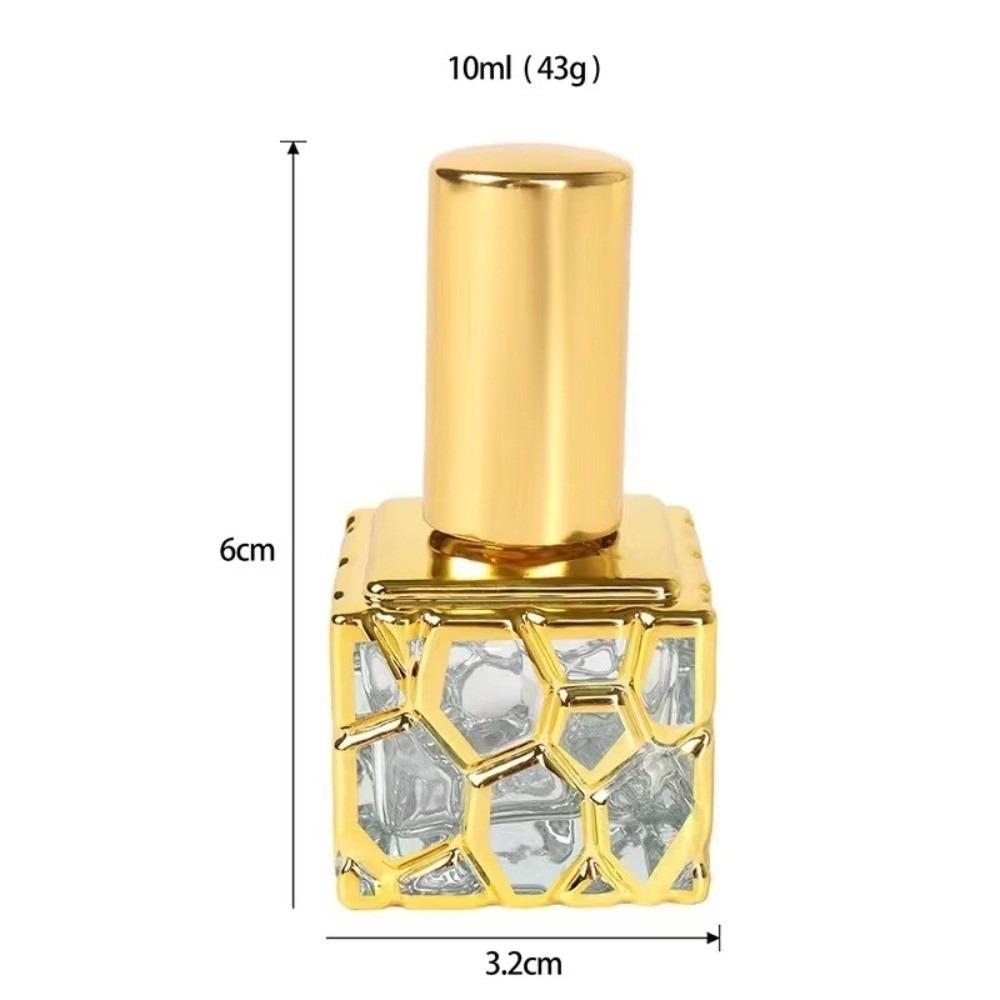 10ml Perfume Dispenser Electroplated Glass Travel Empty Bottle New Perfume Spray Bottle