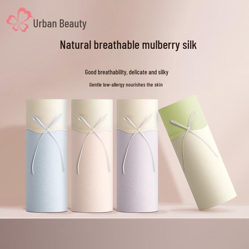Urban Beauty Women's Modal Mulberry Silk Briefs 4-Pack