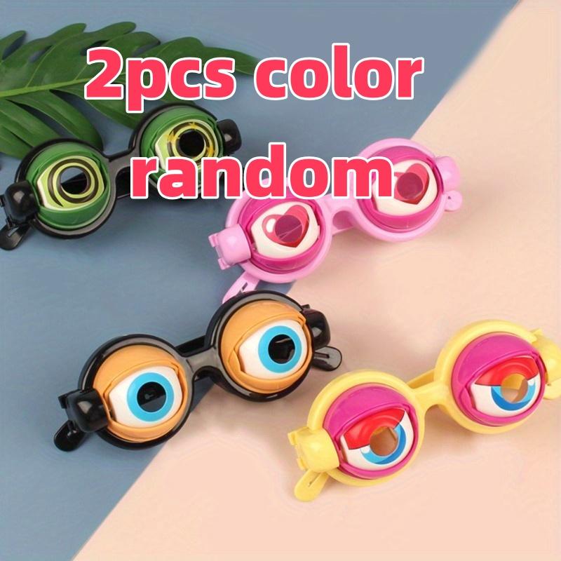 Dětský dárek Vtipné mrkací brýle - Nová novinka Stahovací provázek Šprým Selfie Video Rekvizita Párty Dekorace Doplňky Hračky