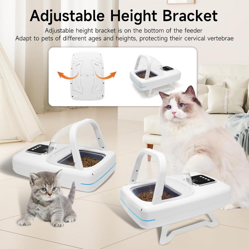 Automatic Pet Feeder with Collar Sensor, Anti Food Grabing, Intelligent Feeding, Microchip Cat Feeder for Cats Medium-Sized Dogs