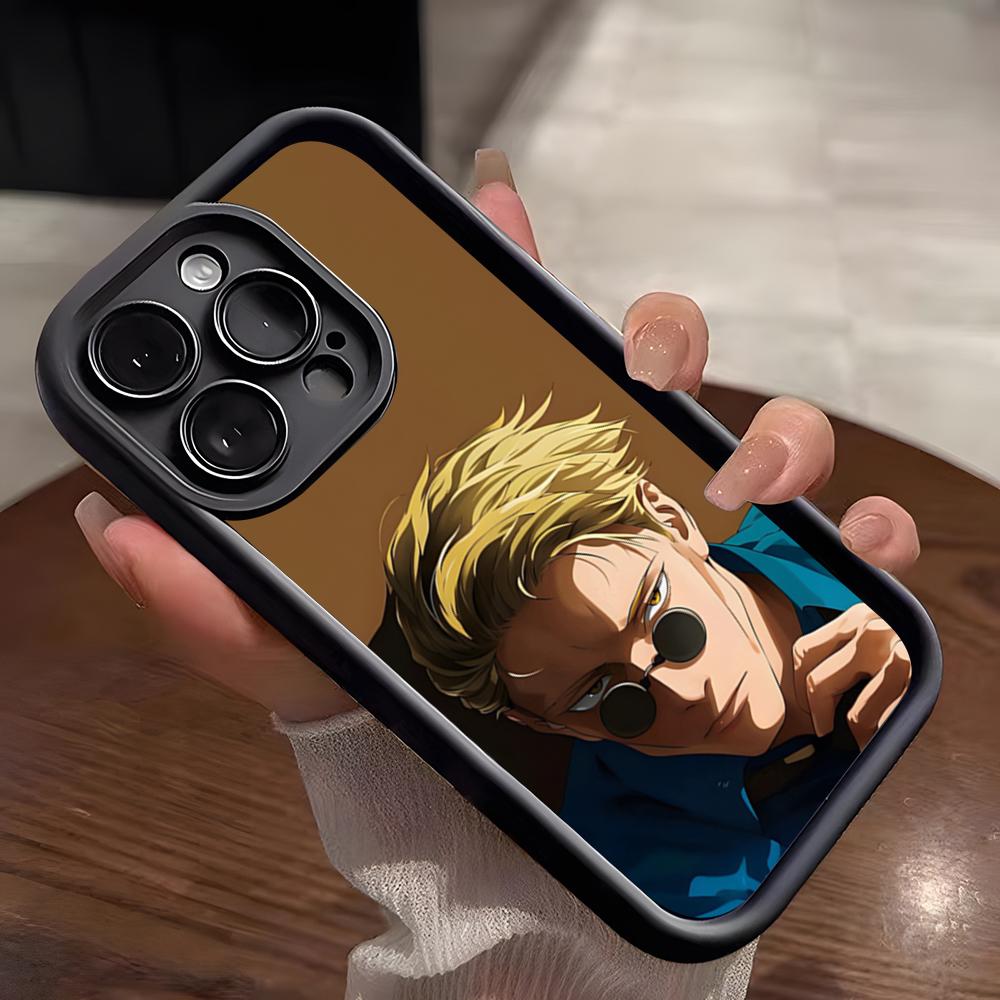 

Kento Nanami Jujutsu Kaisen Phone Case For IPhone 17 Pro Max 15 Pro 16 14 Plus 12 13 Mini 11 Pro Shockproof Soft Cover iPhone 11