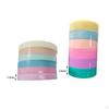 12 Pieces Colorful Sticky Ball Tapes, DIY Colored Tape Handmade Sensory Toy Clear