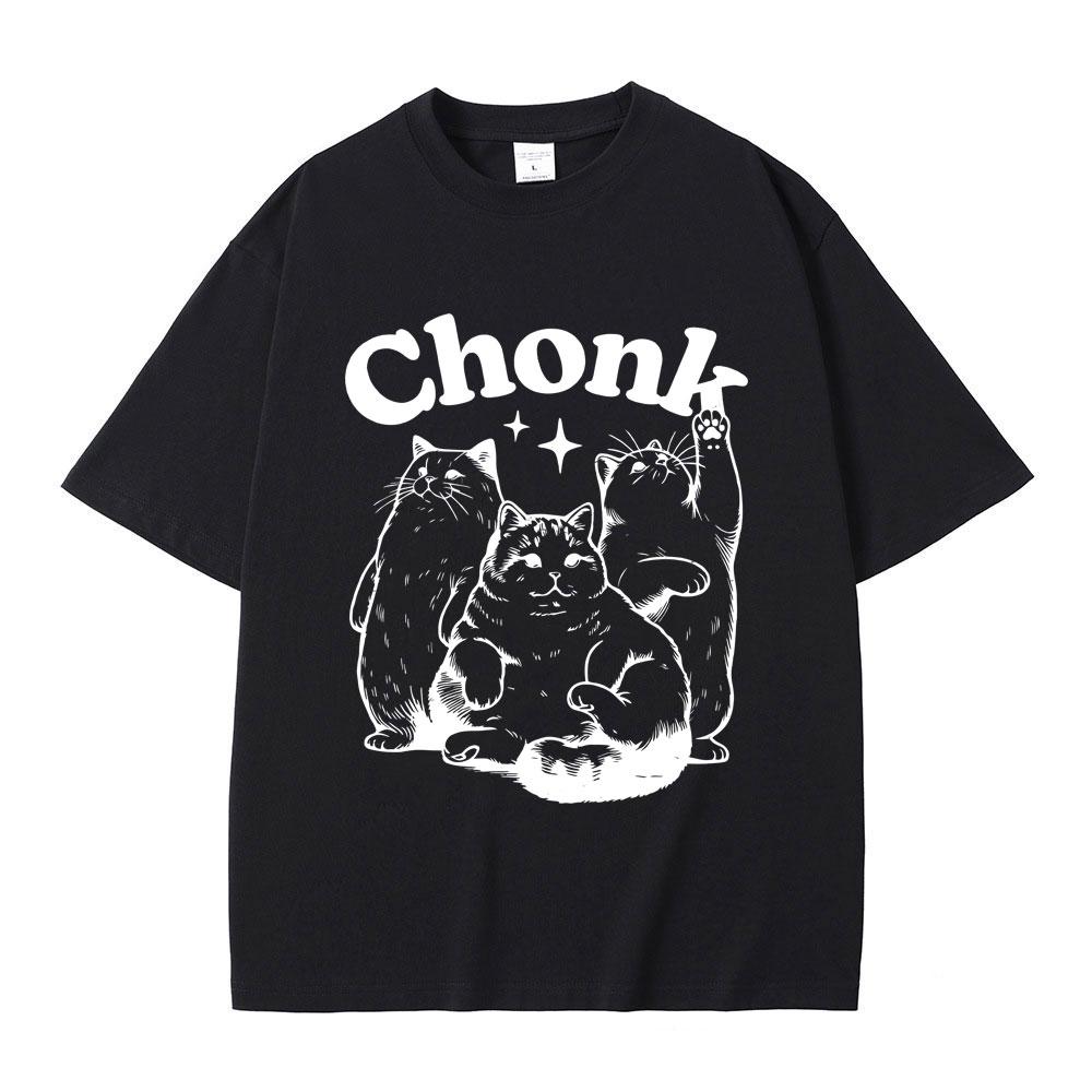Chonk Cats Graphic T-Shirt