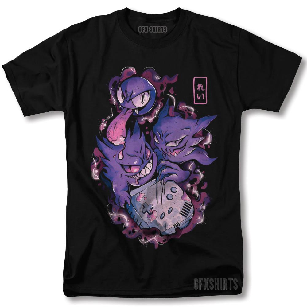 Anime Ghost Graphic Shirt Anime Manga Otaku T-Shirt Anime Manga Shirt Tee Unisex T-Shirt M