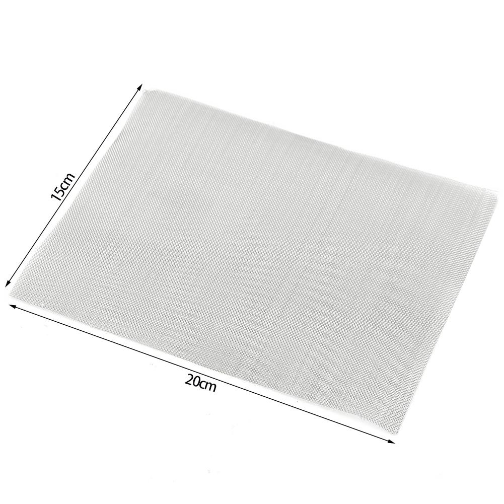 Сетка для ремонта бампера автомобиля из нержавеющей стали, пластиковая сетка для ремонта трещин, отверстий, сетка для бампера, кузова, капота, вентиляционных отверстий автомобиля