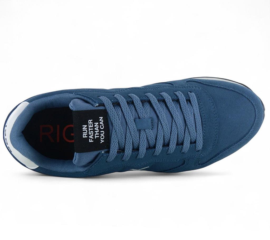 SUN68 Tom Suede - Herren Sneakers Schuhe Blau Z45106-80 ORIGINAL