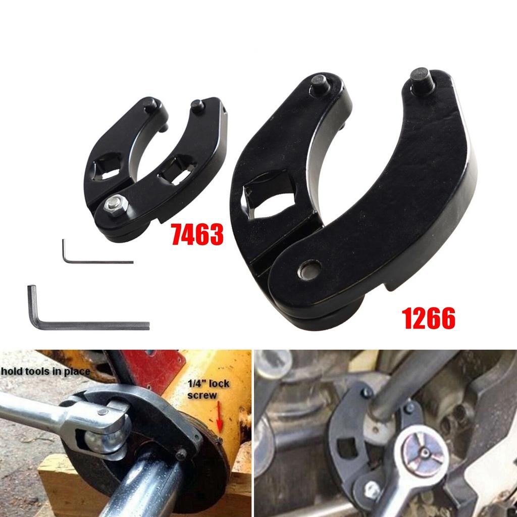 2pcs Adjustable Gland Nut Spanner Wrench Tool for Hydraulic Cylinders on Most Farm and Construction Equipment 1266 7463