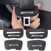 1pc Car Seatbelt Buckle Protector Seat Base Cover Mat Accessories For Mercedes Benz AMG W211 W203 W204 C260 E300L A200L GLA/S/E