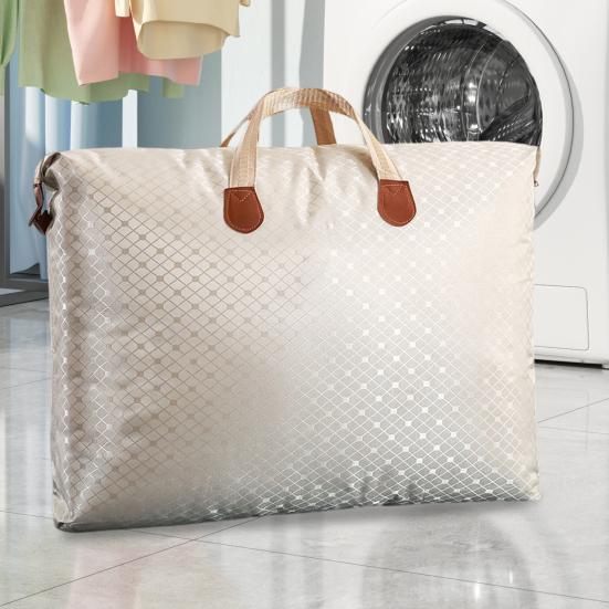 Сумка для хранения в шкафу складная на молнии с ручкой корзина для хранения одежды органайзер для шкафа упаковка для переезда пододеяльник XL 1534₽